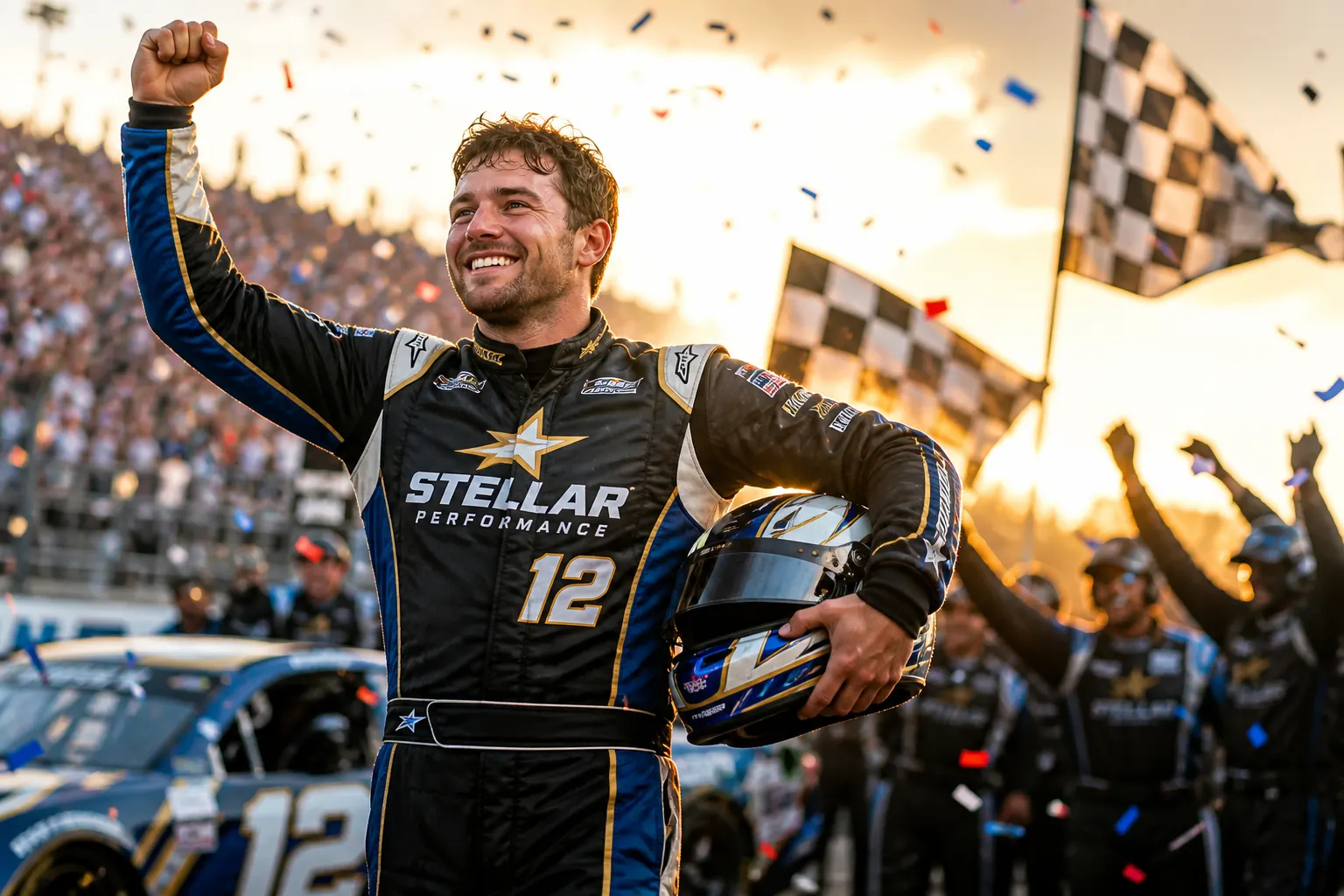 Blaney's Back-to-Back at Loudon: Two-Tire Gamble Delivers Win No. 3 as Hamlin Clinches the Regular-Season Crown